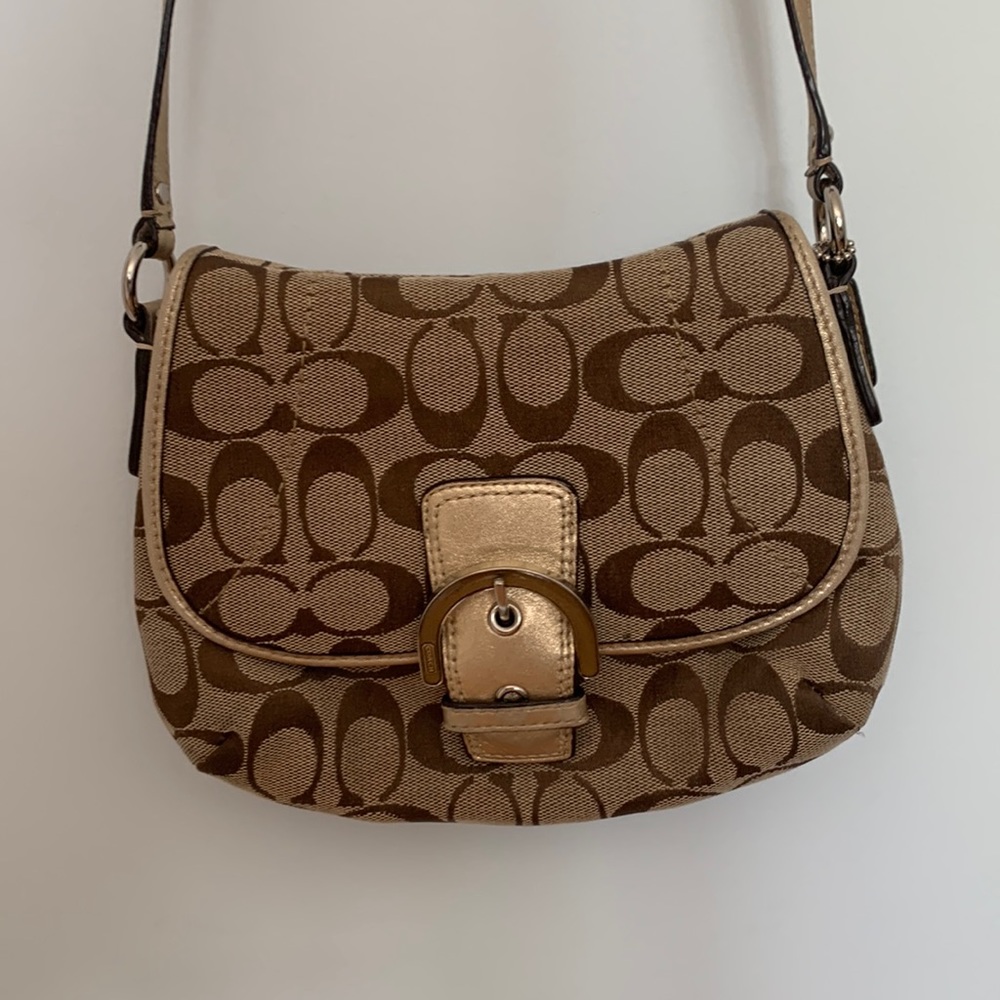 coach monogram crossbody